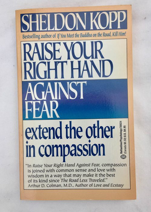 Raise Your Right Hand Against Fear by Sheldon Kopp 5/5